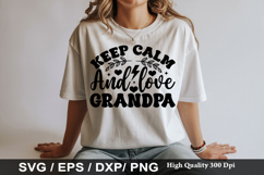 Grandpa SVG Design - only the best dads get promoted to gran Product Image 2