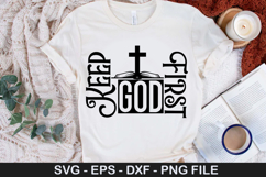 Bible Verse SVG Design - Let your faith be bigger than your Product Image 2