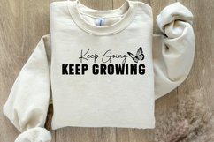 Keep going keep growing Sleeve SVG Product Image 3