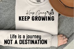 Keep going keep growing Sleeve SVG Product Image 2