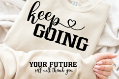 Keep Going Sleeve SVG Design Product Image 3