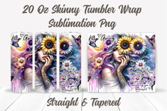 Motivational Quotes Tumbler, Inspirational Tumbler Wrap PNG Product Image 2