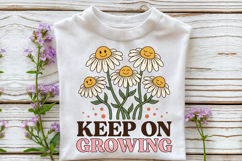 Keep On Growing Smiley Flower PNG Product Image 2