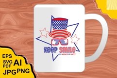 Keep Smile Alway Be Happy - T Shirt Design Product Image 3