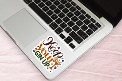 Keep your gin up Sticker,Boozy Stickers Design,Boozy Stickers,Boozy Stickers png,digital stickers,packaging png,Stickers For Tumbler,planner stickers,water bottle decals,cricut stickers,strong women svg,Laptop stickers,Self Care Stickers,aesthetic Sticker