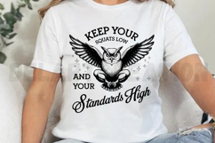 Keep Your Squat Low And Your Standards High SVG Product Image 2