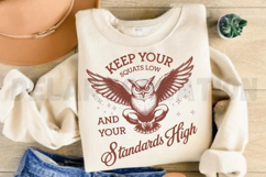 Keep Your Squat Low And Your Standards High SVG Product Image 4