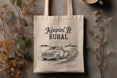 Keepin’ It Rural SVG - Vintage Pickup Truck Country PNG Product Image 3