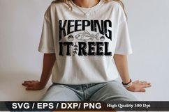 Fishing SVG Design - One lucky fisherman Product Image 2