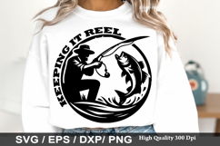 Fishing Dad Shirt SVG Design - My Fishing buddies call me Da Product Image 2