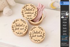 Keepsake Memory Box Laser Cut Kit | First Tooth and Curl Box Product Image 1