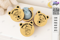 Baby Keepsake Memory Box Laser Cut | Memory Treasure Box SVG Product Image 1