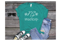 BELLA CANVAS 3001 t-shirt mockup BUNDLE Product Image 8