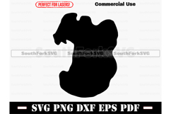Kelly Lake Wisconsin Map Silhouette SVG PNG DXF EPS PDF Product Image 1