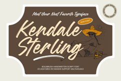 Kendale Sterling - Bold Brush Handwritten Font Product Image 1