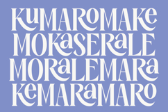 Kenora Groovy - Bold Serif Display Font Product Image 8