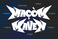 Kenzora - Wild Bold Graffiti Font Product Image 9