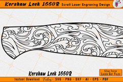 Kershaw LEEK 1660R - Scrollwork Laser Engraving Design File