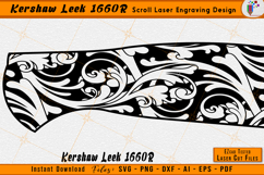 Kershaw LEEK 1660R - Scrollwork Laser Engraving Design File