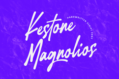 Kestone Magnolios Handwritten Script Font Product Image 1
