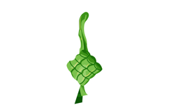 Ketupat graphic or clipart illustration concept Product Image 1