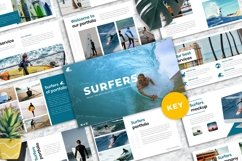 Surfers - Creative Business Keynote Presentation Product Image 1