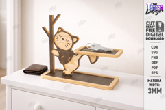 Key Holder Tray Laser Cut | Storage Tray | Sunglasses Stand Product Image 1