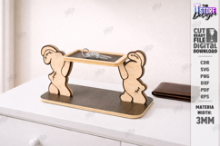 Key Holder Trays Laser Cut Bundle | Sunglasses Storage Trays Product Image 13