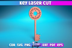 Key Laser Cut SVG | Home Laser Cut SVG Design |Key Designs Product Image 12