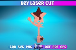 Key Laser Cut SVG | Home Laser Cut SVG Design |Key Designs Product Image 3