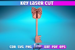 Key Laser Cut SVG | Home Laser Cut SVG Design |Key Designs Product Image 6