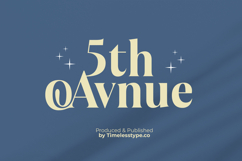 Keyalog Evelzor - Modern Bold Serif Product Image 5