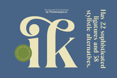 Keyalog Evelzor - Modern Bold Serif Product Image 15