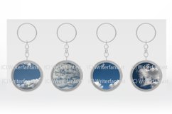 Keychain bundle. Keychain Sky and clouds Patterns Bundle. Product Image 2