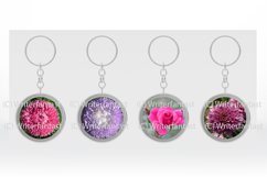 Keychain bundle. Keychain Flowers Patterns Bundle. Product Image 3