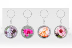 Keychain bundle. Keychain Flowers Patterns Bundle. Product Image 3