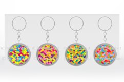 Keychain bundle. Keychain Mermaid scales Patterns Bundle. Product Image 4
