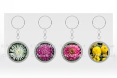 Keychain bundle. Keychain Flowers Patterns Bundle. Product Image 4