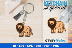 Keychain Animals Lasercut Product Image 1