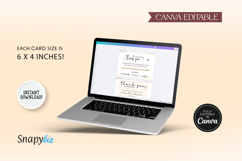 Keychain Business Thank You Card Canva Editable Template Product Image 4