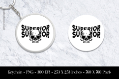 Superior Keychain Sublimation Design PNG Product Image 1