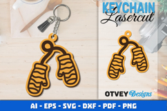 Christmas Keychain Lasercut BUNDLES Product Image 2