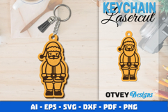 Christmas Keychain Lasercut Product Image 1