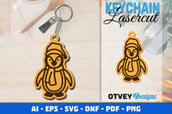Christmas Keychain Lasercut Product Image 1