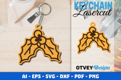 Christmas Keychain Lasercut BUNDLES Product Image 4