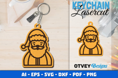 Christmas Keychain Lasercut BUNDLES Product Image 2