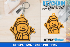 Christmas Keychain Lasercut BUNDLES Product Image 3