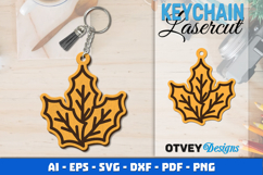 Christmas Keychain Lasercut BUNDLES Product Image 6