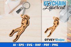 Keychain Diving Lasercut BUNDLES Product Image 2