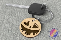 Creepy Pumpkin SVG - Laser Engraving File Product Image 1